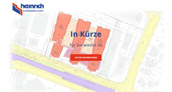 Desktop Screenshot of heinrich-consult.de